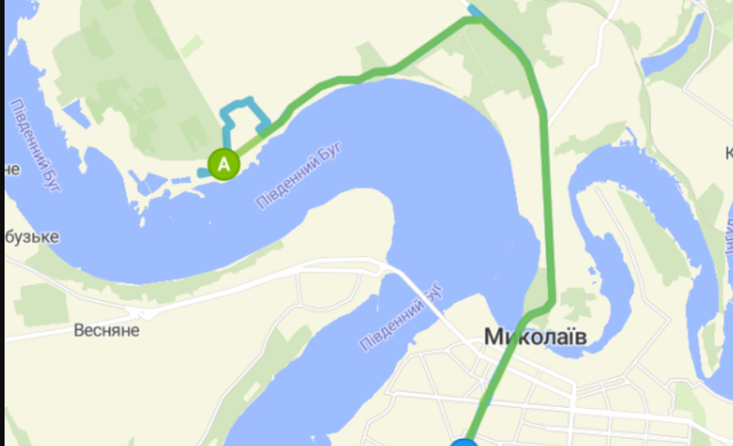 54 автобус Миколаїв маршрут