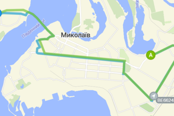 79 автобус Миколаїв маршрут